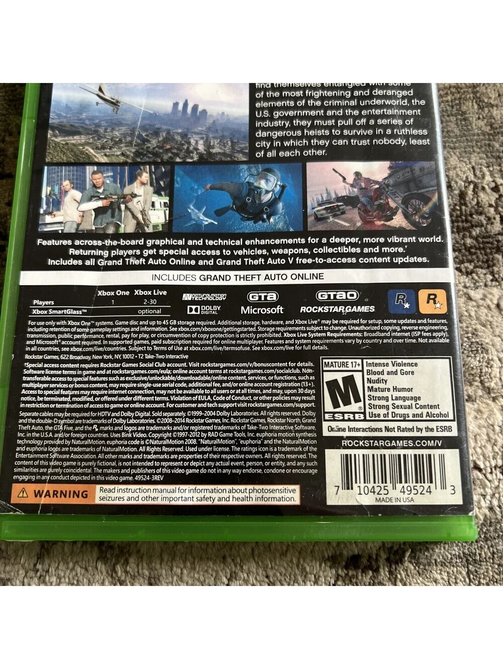 Grand Theft Auto V - Microsoft Xbox One